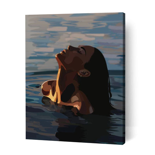 Soaking Sunsets - Paint By Numbers Cities