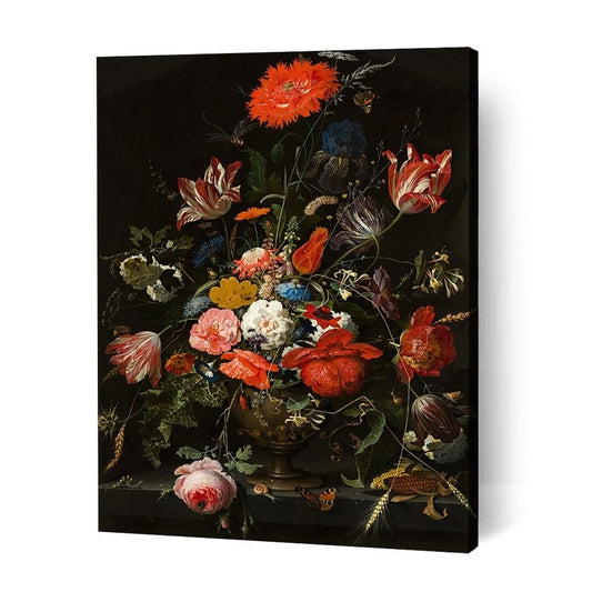 Contrasting Flowers III - Paint By Numbers Cities