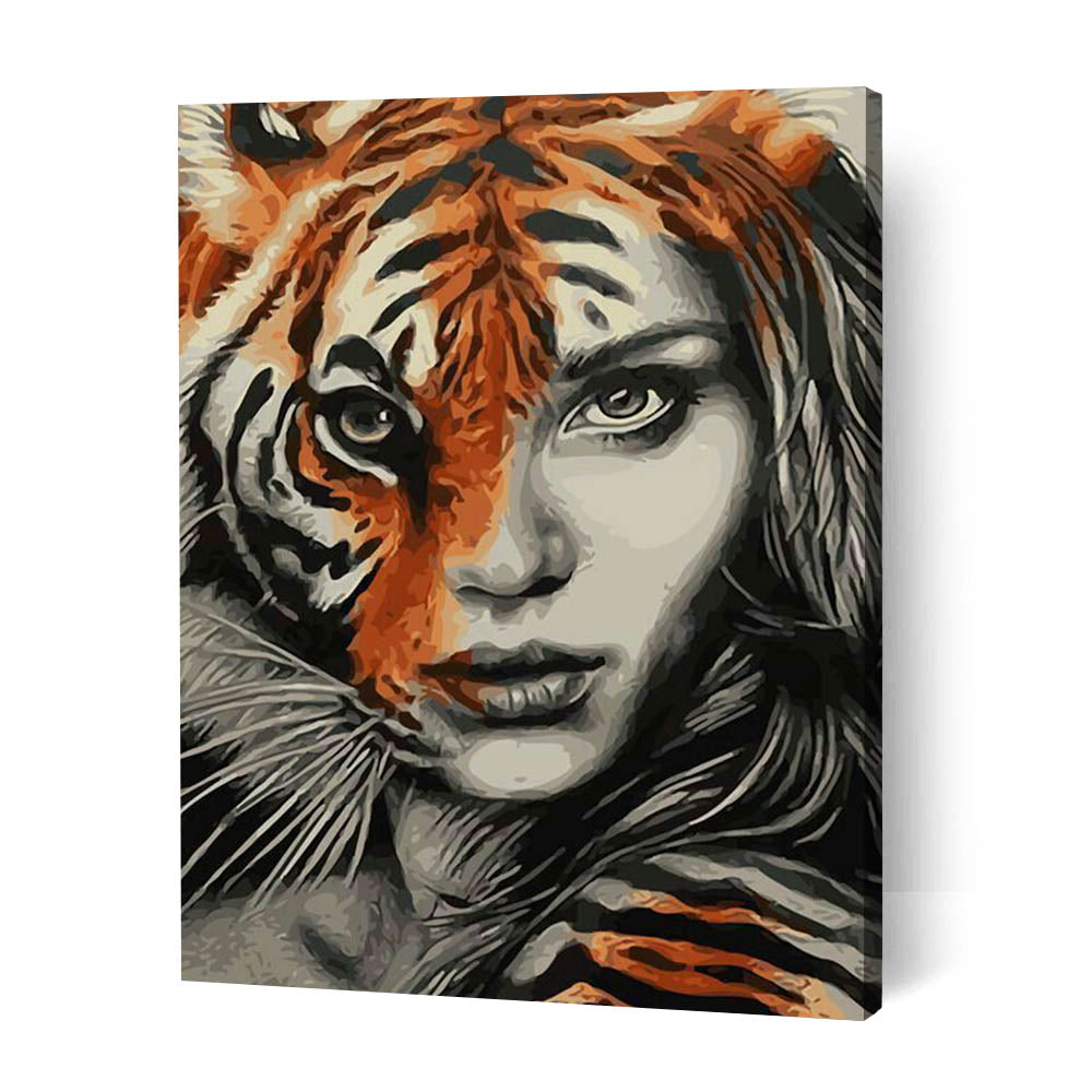 Tigress - Paint By Numbers Cities