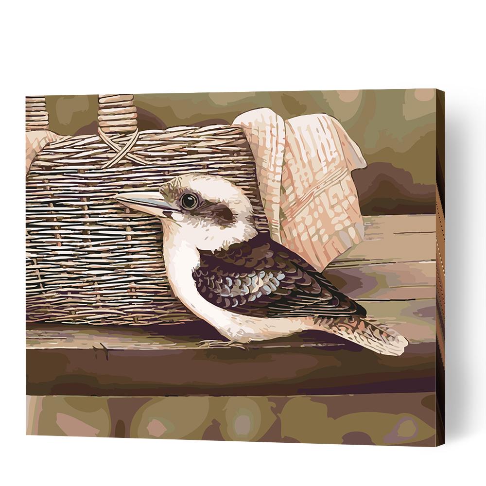 Guess Who's Coming To Dinner - Kookaburra - Paint By Numbers Cities