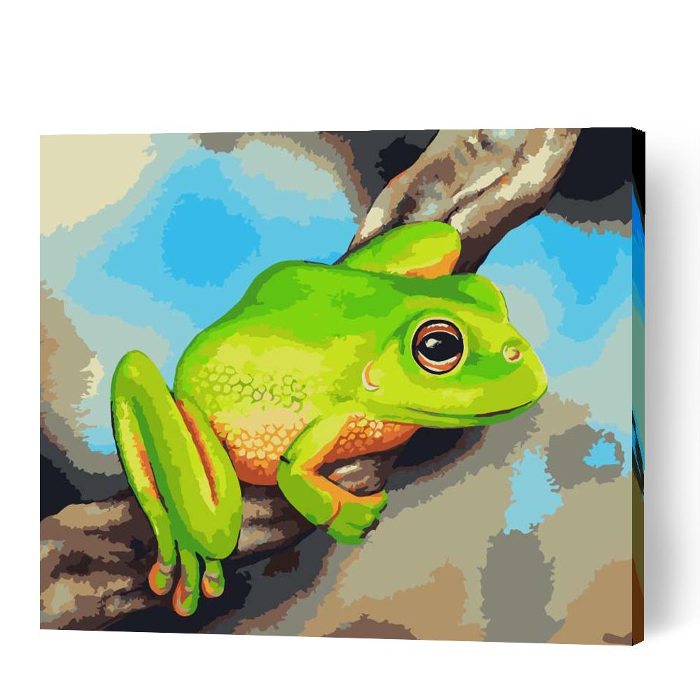 Tree Frog - Paint By Numbers Cities