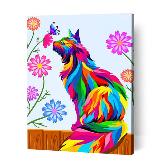 Sniffy Kitty - Paint By Numbers Cities