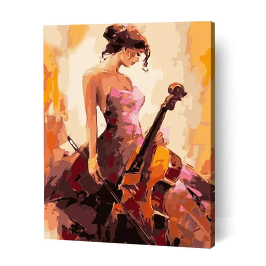 The Violinist - Paint By Numbers Cities
