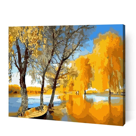 Fall Tales X - Paint By Numbers Cities