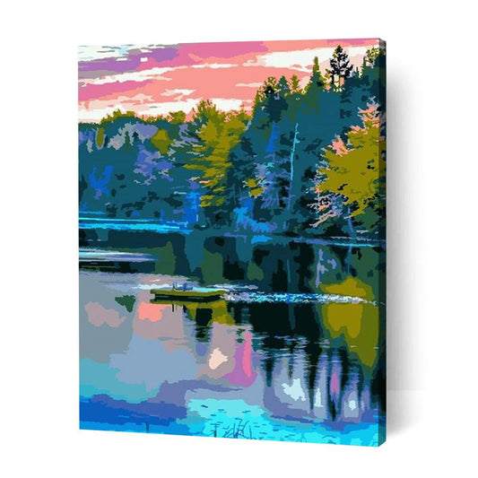 Out to Nowhere - Paint By Numbers Cities