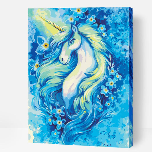 A Unicorn Abstract Art - Paint By Numbers Cities