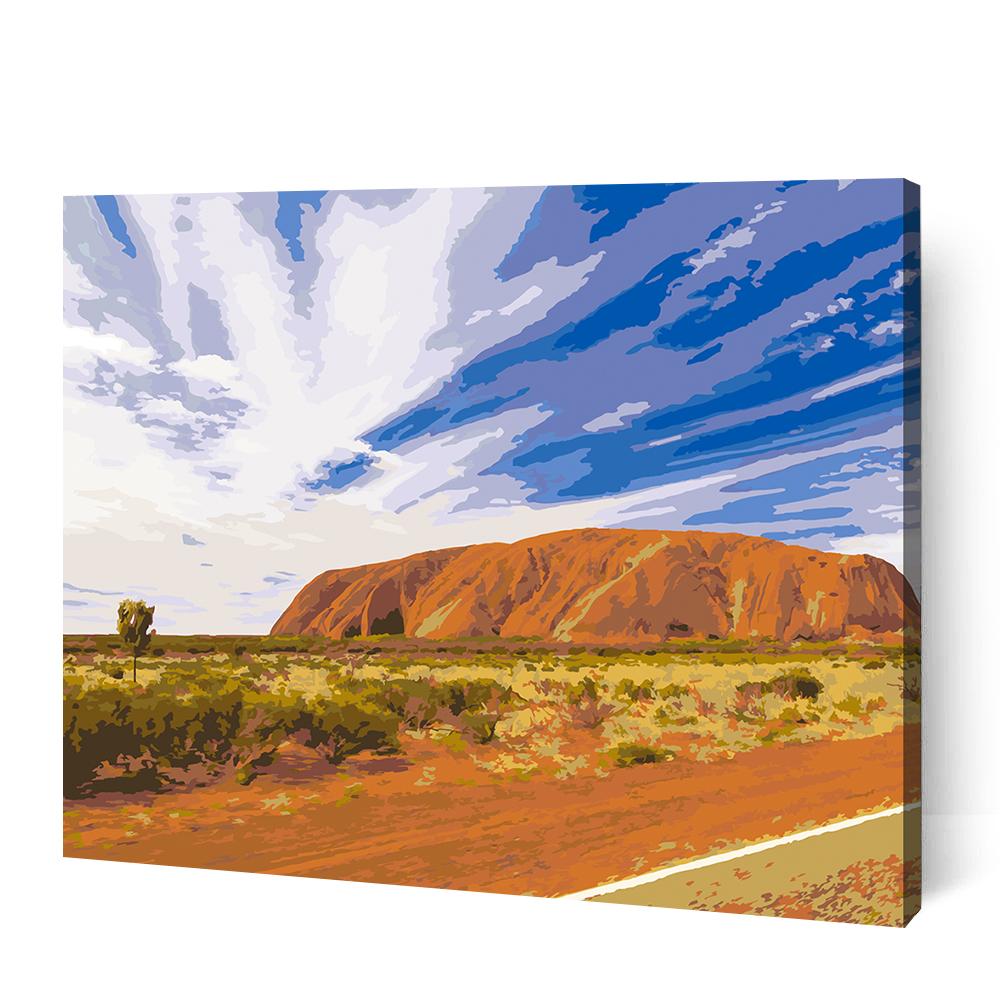 Uluru - Petermann - Paint By Numbers Cities