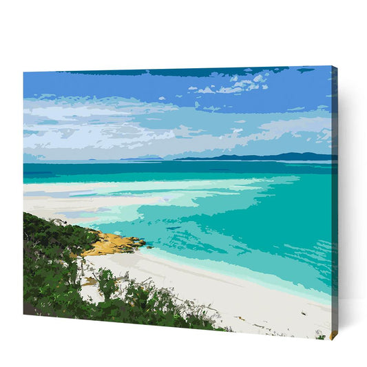Whitsunday Islands - Queensland - Paint By Numbers Cities