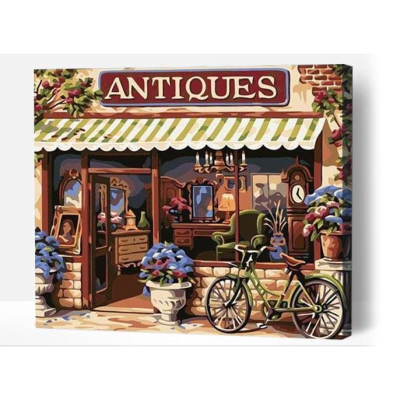 Order Antique Store Paint by Numbers Kits | Australia