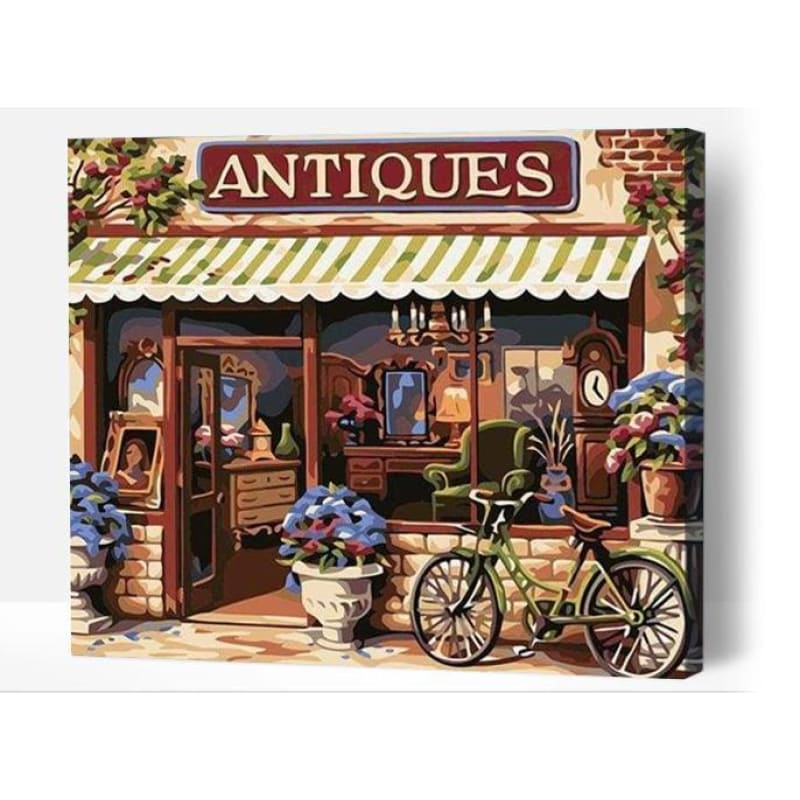 Antique Store - Paint By Numbers Cities