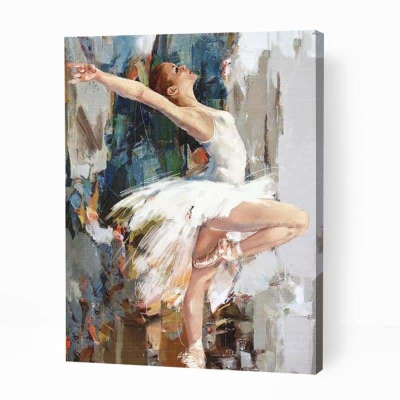 Ballerina Dance Pose - Paint By Numbers Cities