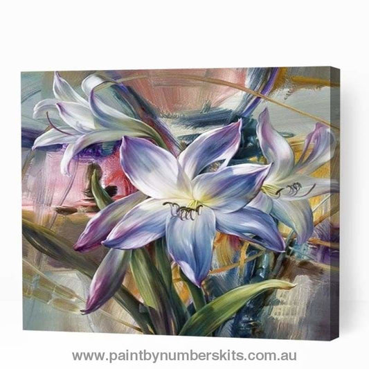 Beautiful Colorful Flowers - Paint By Numbers Cities