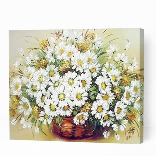 Beautiful Vintage Flowers - Paint By Numbers Cities