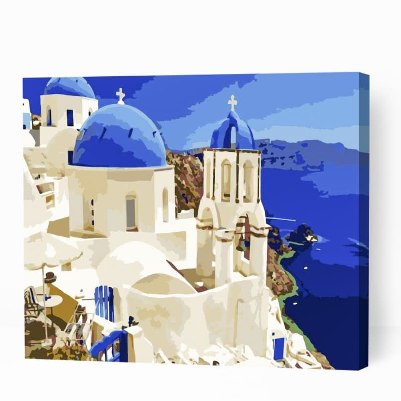 Church of Greece - Paint By Numbers Cities