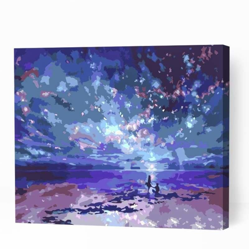 Order Couple Under Fantasy Blue Sky Paint by Numbers Kits | Australia
