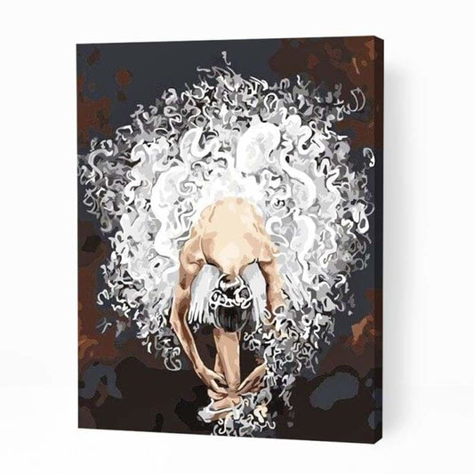 Dancer with Artistic Dress - Paint By Numbers Cities