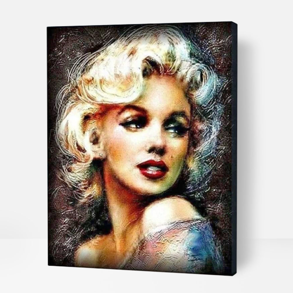 Dramatic Marilyn - Paint By Numbers Cities