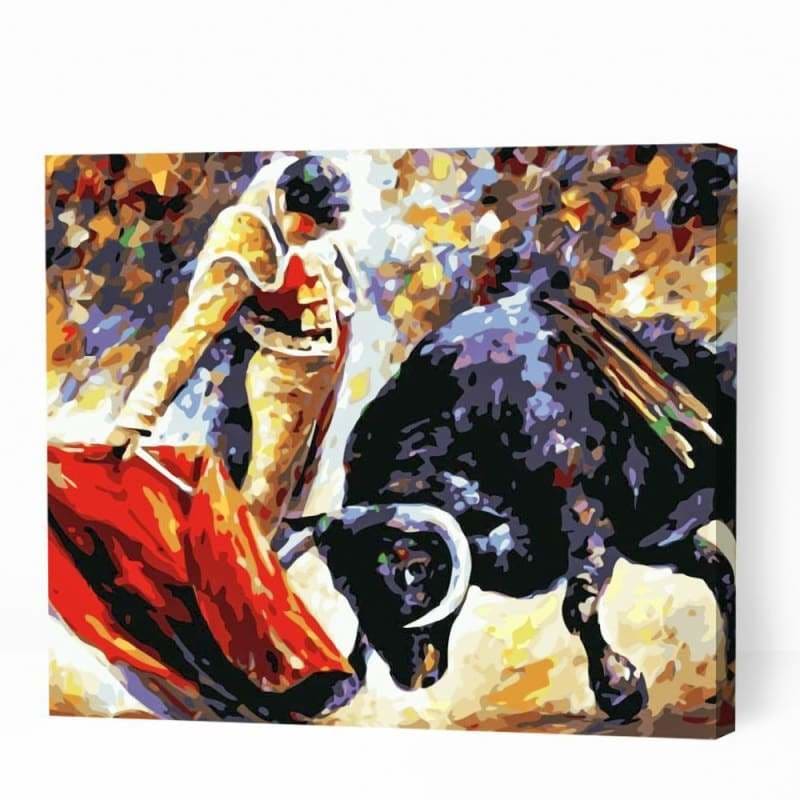 Ecstatic Bullfighting - Paint By Numbers Cities