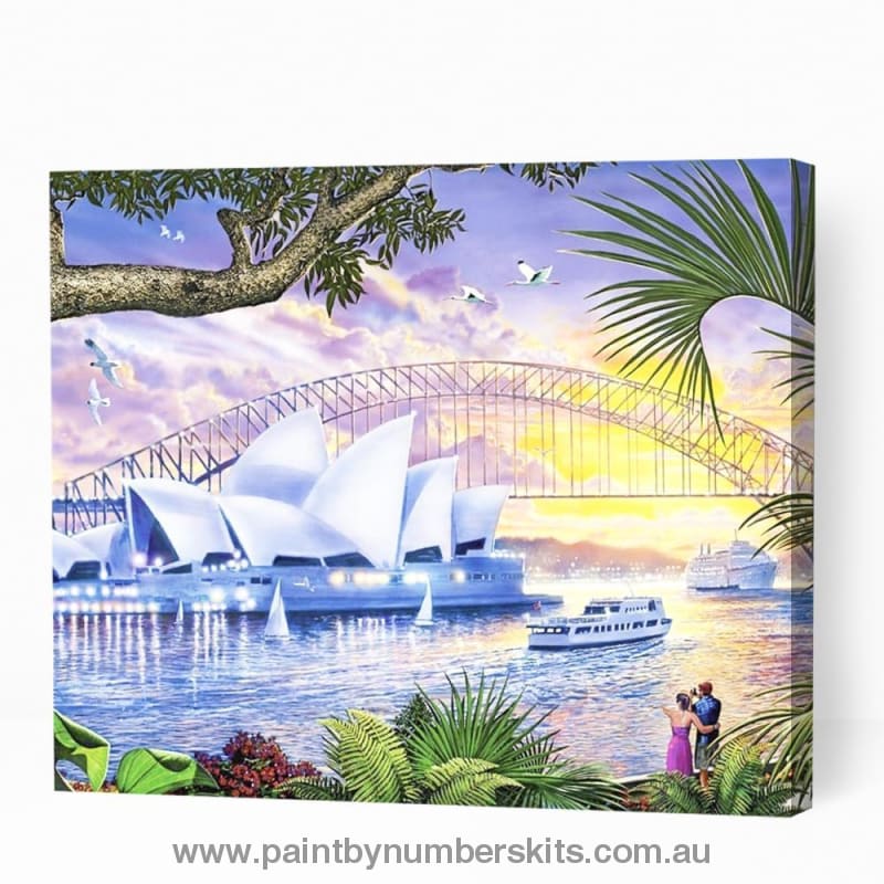 Fantastic Sydney City - Paint By Numbers Cities