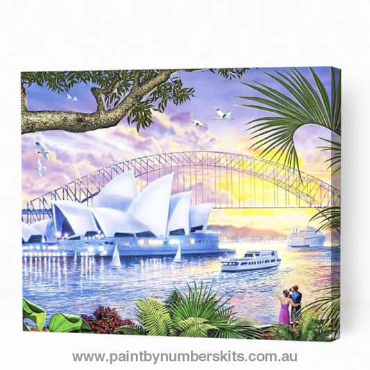 Fantastic Sydney City - Paint By Numbers Cities
