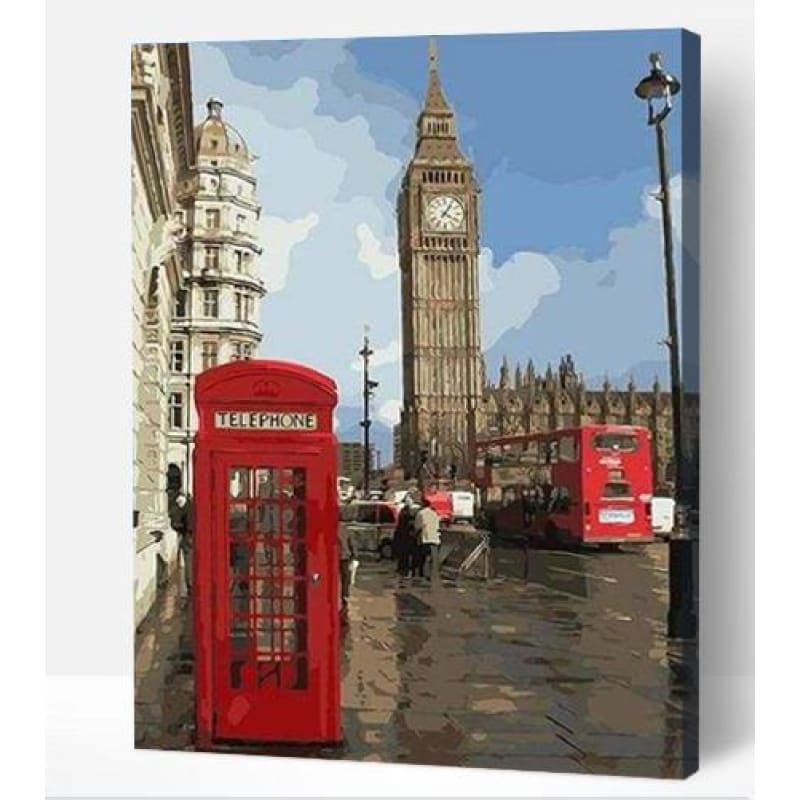 Iconic London - Paint By Numbers Cities