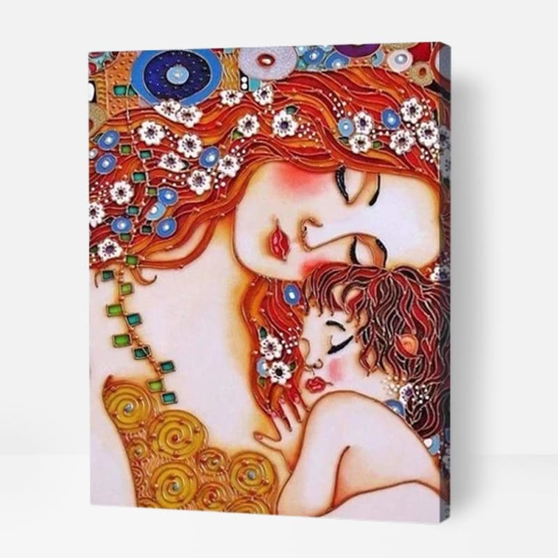 Klimt Motherly Love - Paint By Numbers Cities