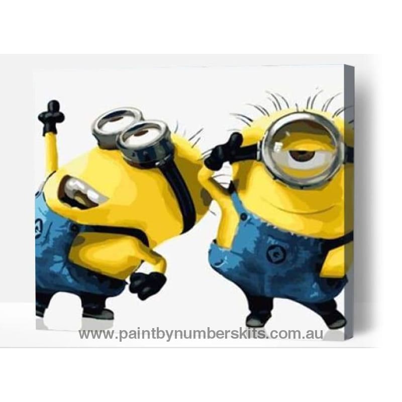 Minions - Paint By Numbers Cities