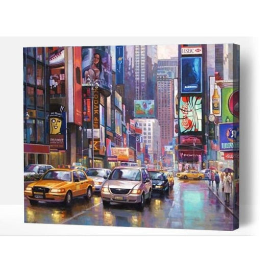 New York City Times Square - Paint By Numbers Cities