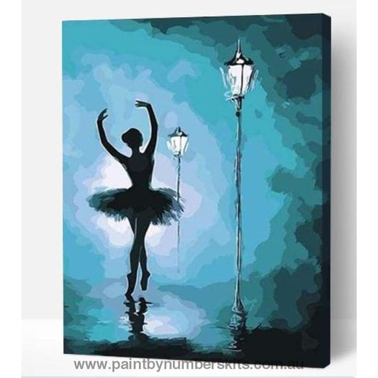 Night Ballerina - Paint By Numbers Cities