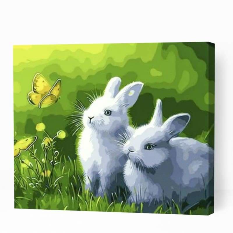 Order Rabbits and Butterflies Paint by Numbers Kits Australia