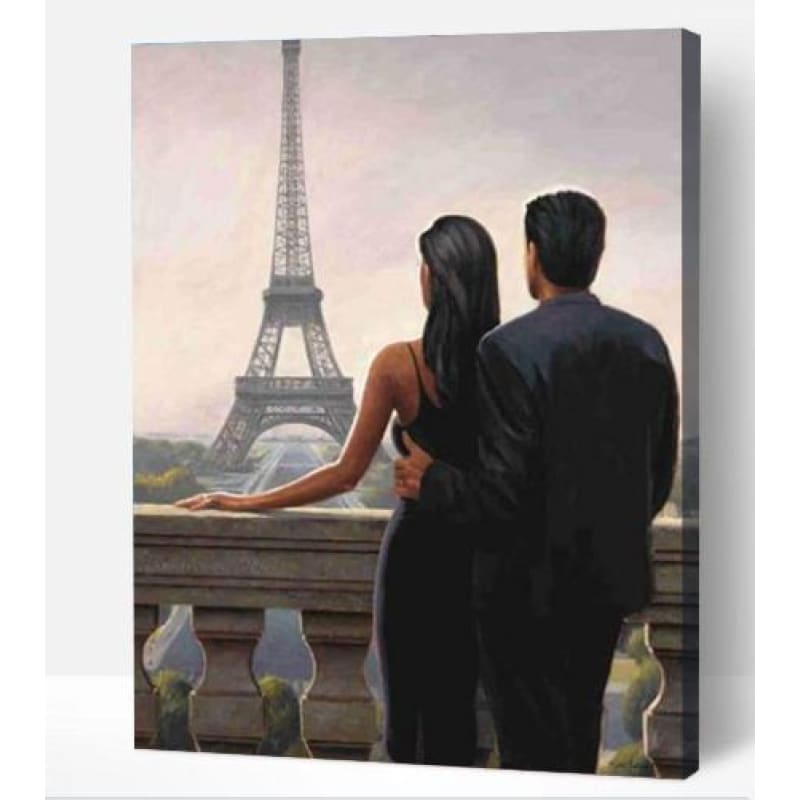 Romance In Paris - Paint By Numbers Cities
