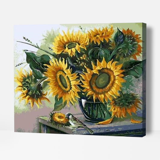 Sunflowers - Paint By Numbers Cities