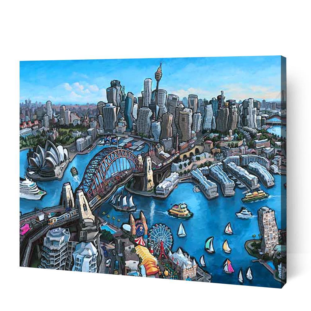 Sydney - Paint By Numbers Cities