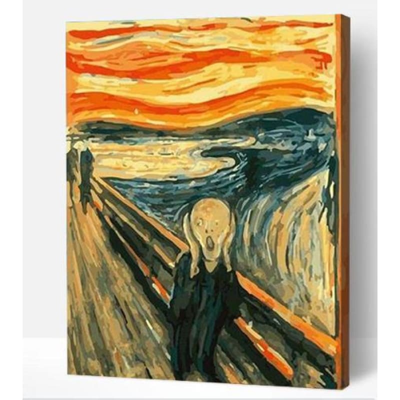 The Scream - Paint By Numbers Cities