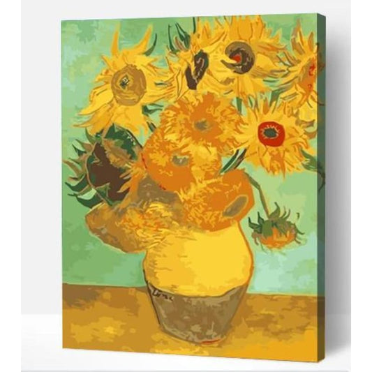 Van Gogh’s Sunflowers - Paint By Numbers Cities