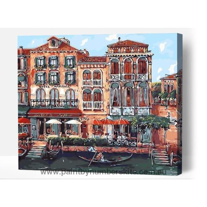 Venice Promenade - Paint By Numbers Cities