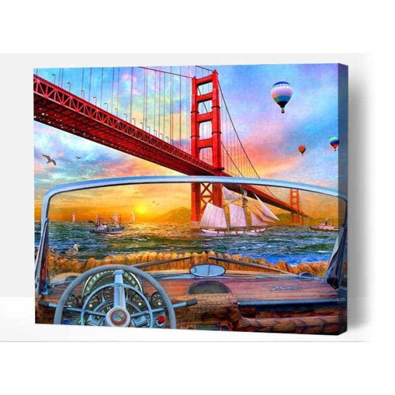 View of San Francisco - Paint By Numbers Cities