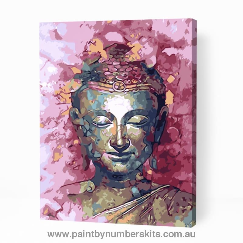 Peaceful Buddha Statue - Paint By Numbers Cities